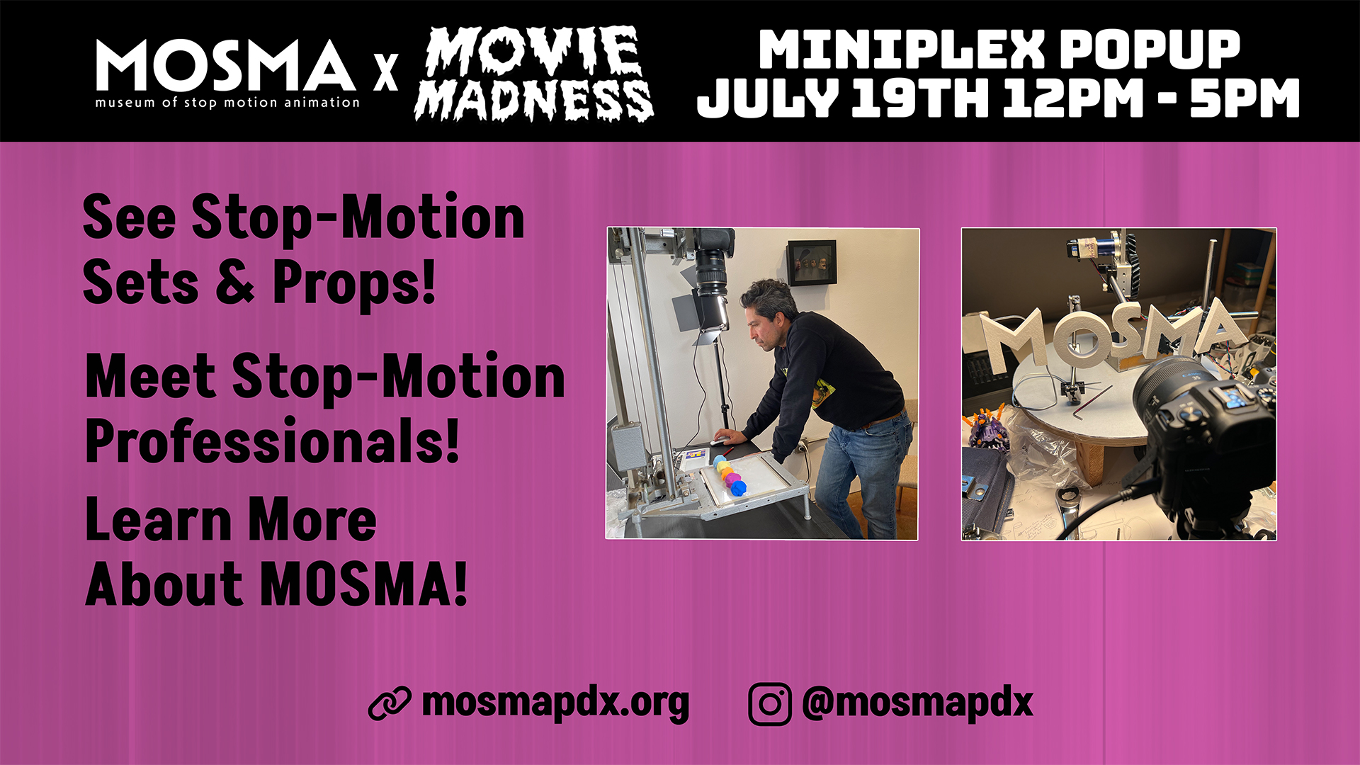 MOSMA at Movie Madness