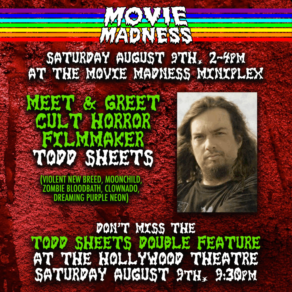 Todd Sheets Signing - Movie Madness