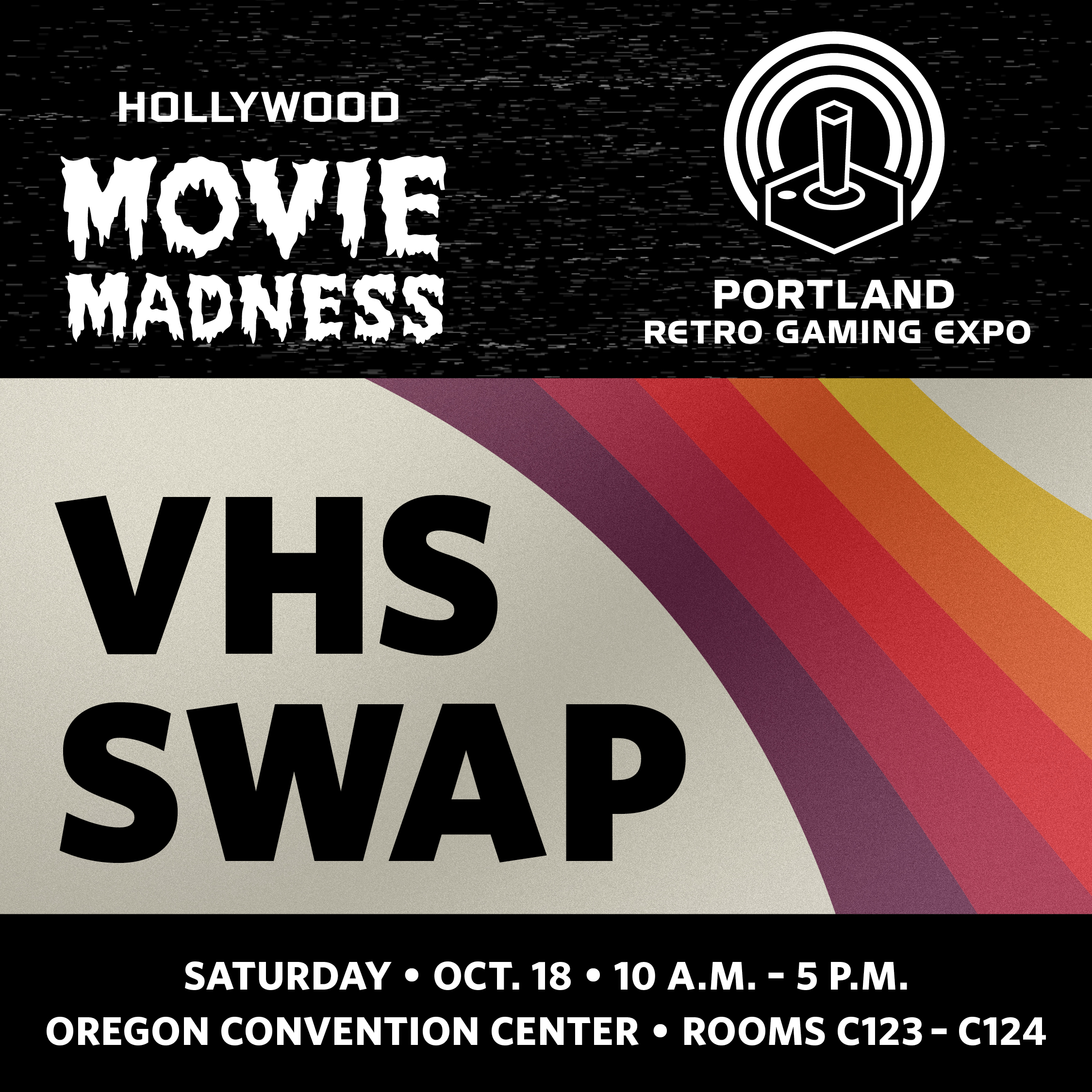 PRGE x Movie Madness VHS Swap