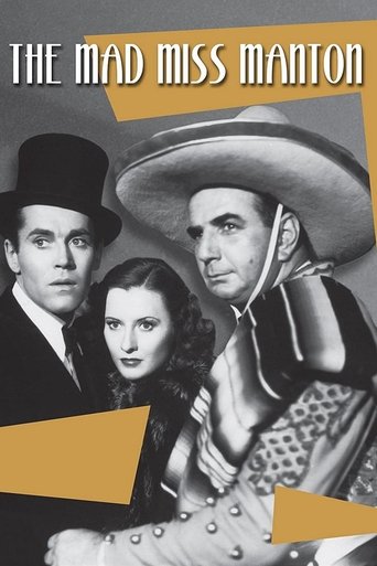 Mad Miss Manton, The (1938) (Blu-Ray) Poster
