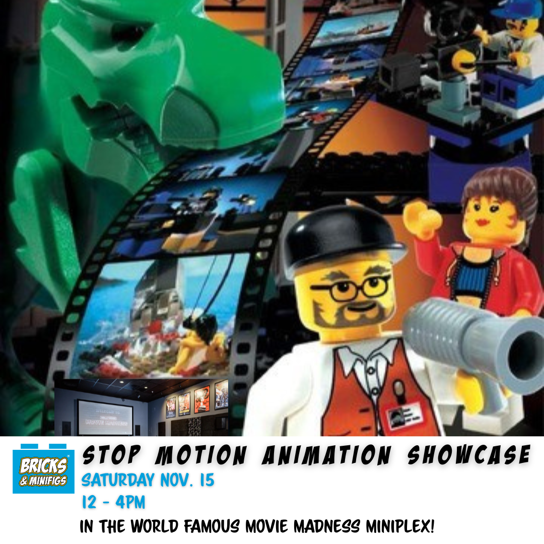 STOP MOTION ANIMATION SHOWCASE with Bricks & Minifigs